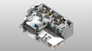 BIM Quanity takeoff data extracted from Autodesk Revit Architecture model by The Engineering Design.